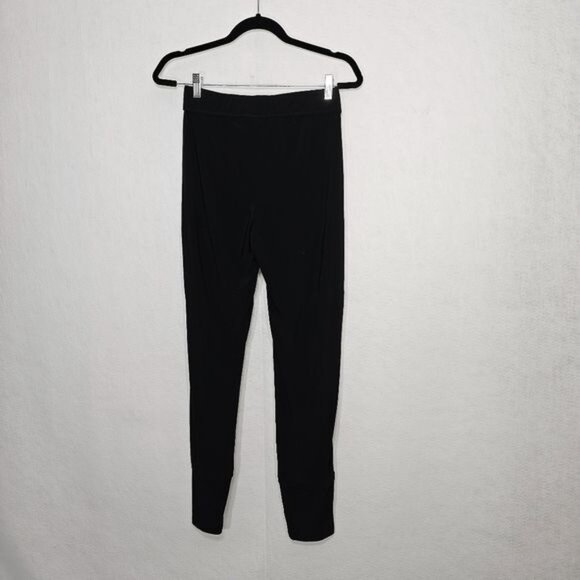 Joseph Ribkoff Black Drawstring Waist Jogger Pants 4 - Picture 3 of 9